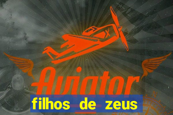 filhos de zeus mitologia grega